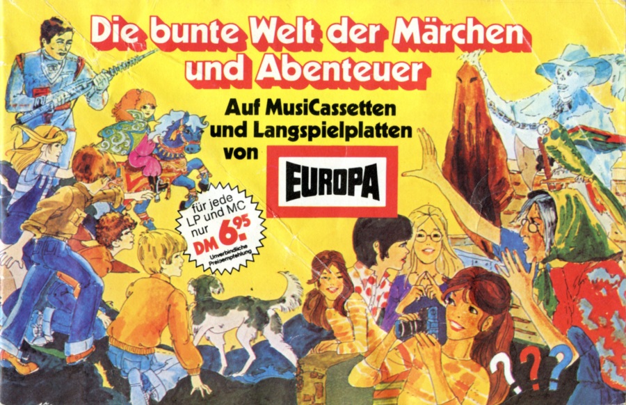"Die bunte Welt der Mrchen und Abenteuer" von EUROPA, Cover