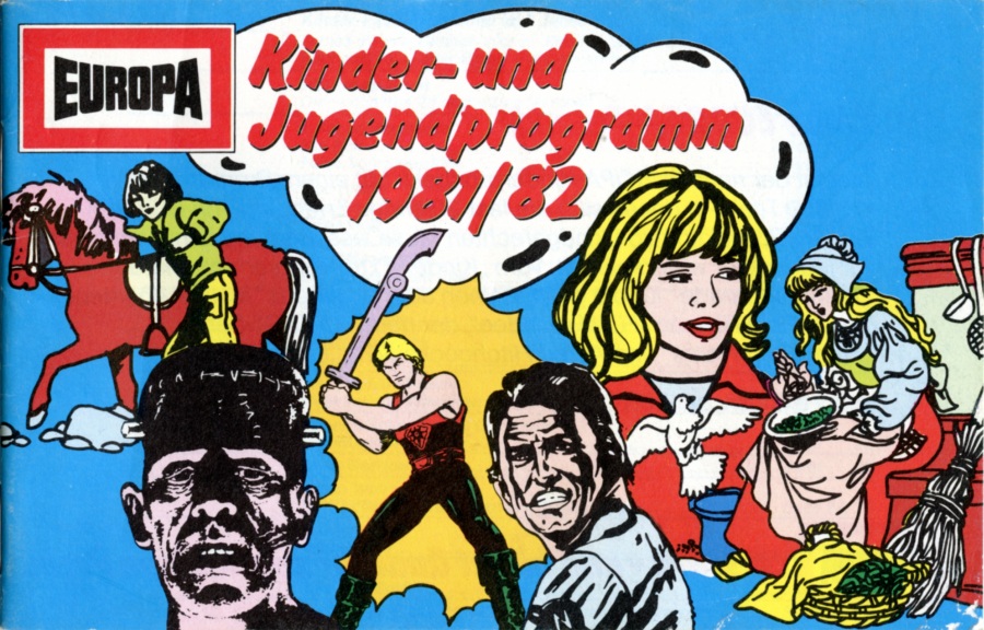 "Kinder- und Jugendprogramm 1981/82" von EUROPA, Cover