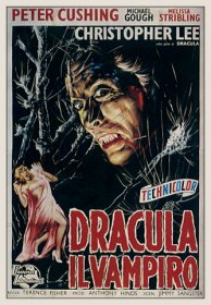 "Horror Of Dracula" - Filmplakat (Italien)