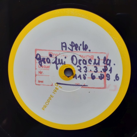 Muster-LP: Gr�fin Dracula, Tochter des B�sen, Seite A