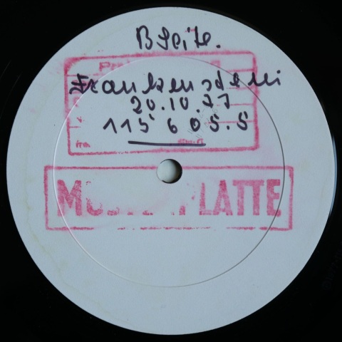 Muster-LP: Frankensteins Sohn, Seite B