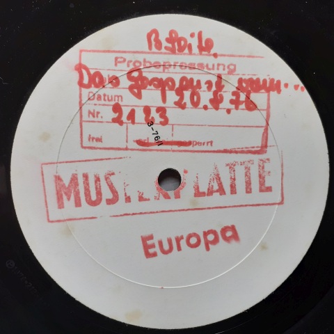 Muster-LP: Das Gespenst vom Schlo�hotel, Seite B