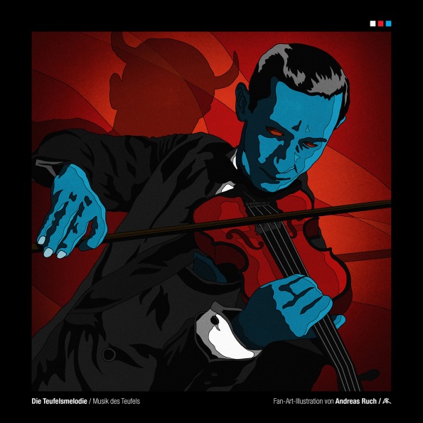 Die drei ??? - Die Teufelsmelodie (Fan-Art-Illustration von Andreas Ruch), 2018