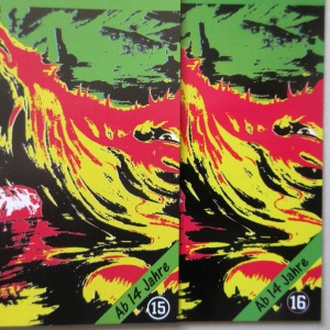 Nessie - Das Ungeheuer von Loch Ness / CD-Booklet - links: Folge 15, rechts: Folge 16