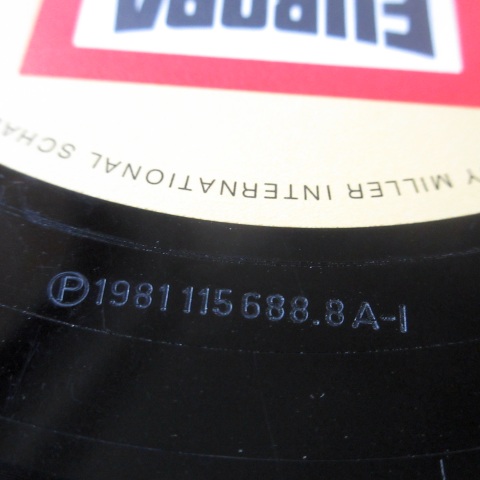 Die Begegnung mit der M�rder-Mumie, Seite A - Matrix in der Auslaufrille